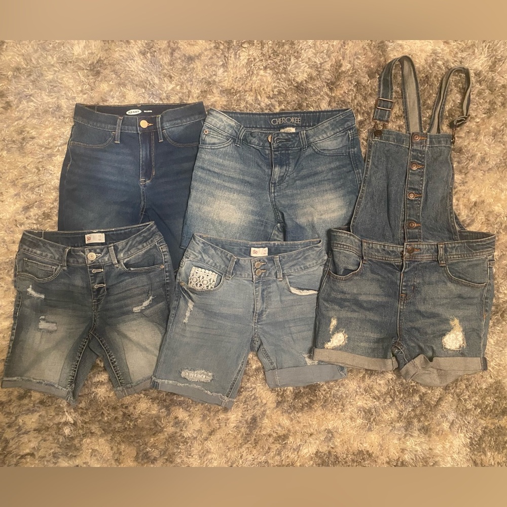 Kids jeans shorts (10-12)